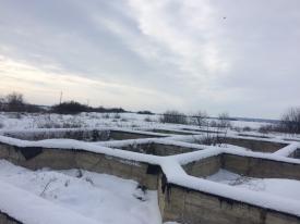 Велика ділянка з фундаментом в с. Холмок