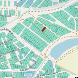 Земельна ділянка в мкрн Горяни